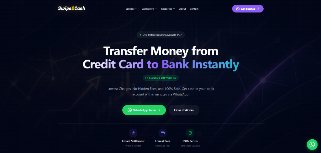 Swipe2Cash Platform